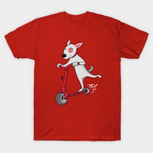 Funny Bullseye Dog Team Member T-Shirt